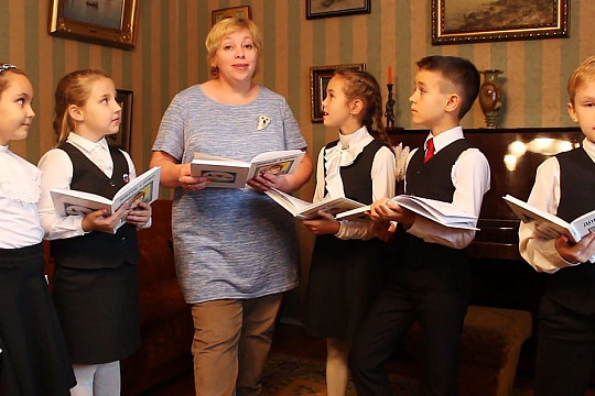 «Дети индиго» из Вологодского многопрофильного лицея читают Василия Белова